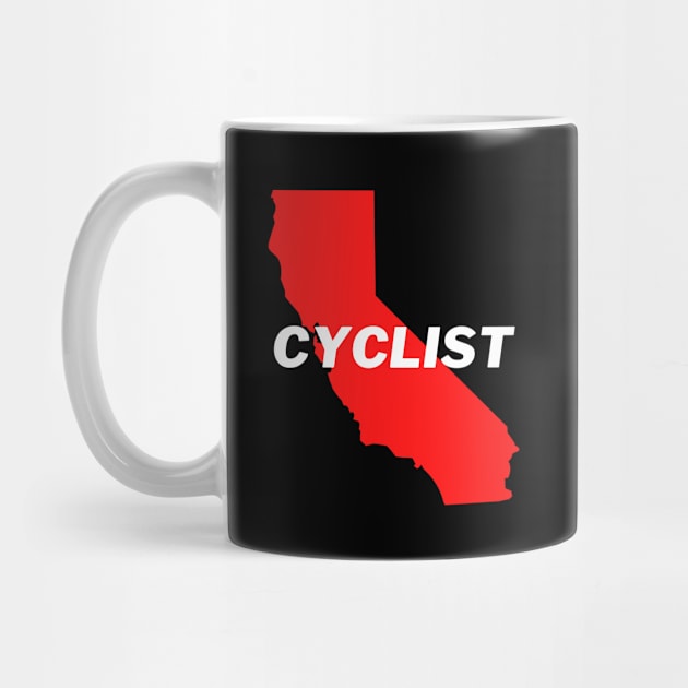 California Cyclist Cycling Shirt, California Cycling T-Shirt, California Cyclist Gift, Ride California, California Cyclist Gift, California Gravel, Gravel Bike California by CyclingTees